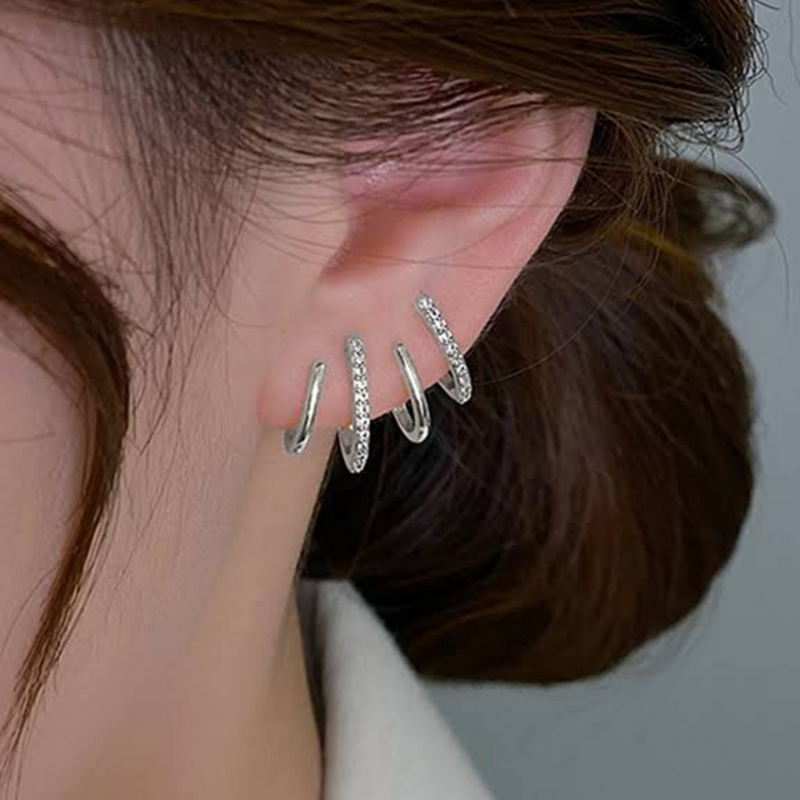 Brinco Ear Cuff Prata 925